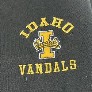 U of I Vandals Idaho Embroidered sweats by Colosseum Large EUC open cuff